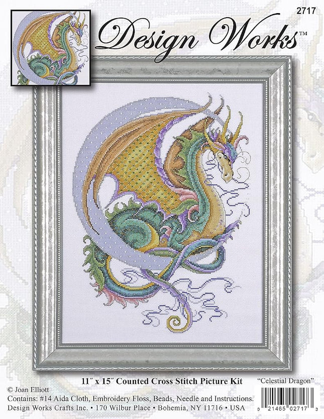 Cross Stitch - Design Works Crafts - Celestial Dragon