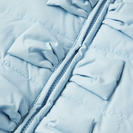 Gymboree girls And Toddler Puffer Jacket, Light Blue Ribbon, 18-24 Months