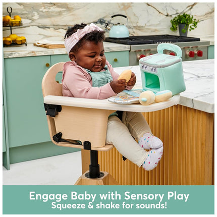 GUND Baby My First Baking Plush Playset with Sounds, Rattle, Squeaks and Crinkles, Ultra Soft Plush Sensory Toy for Babies and Newborns