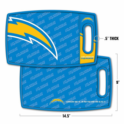 YouTheFan NFL Los Angeles Chargers Logo Series Cutting Board