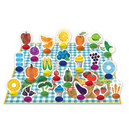 Briarpatch The Very Hungry Caterpillar Rainbow Picnic Game, Color Matching & Early Learning Board Game for Preschoolers, Fun Screen-Free Play for Kids Ages 3+