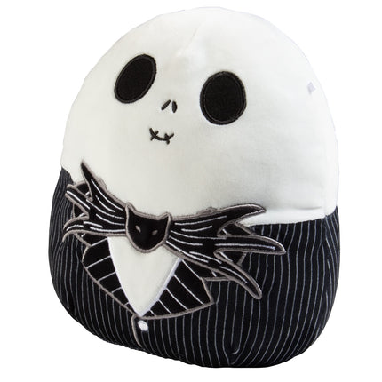 Squishmallows Original 8 Pulgadas Jack Skellington - Pesadilla Antes de Navidad - Peluche Oficial de Jazwares - Juguete de Peluche Suave y Achuchable de Colección - Regalo para Niños y Niñas