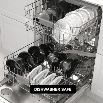 Recipientes Freshware para preparación de comidas con tapas [Paquete de 10] Cuencos de plástico para sopa y ensalada, fiambrera Bento para almacenar alimentos, sin BPA, apilables, loncheras, aptos para microondas/lavavajillas/congelador (42 oz)