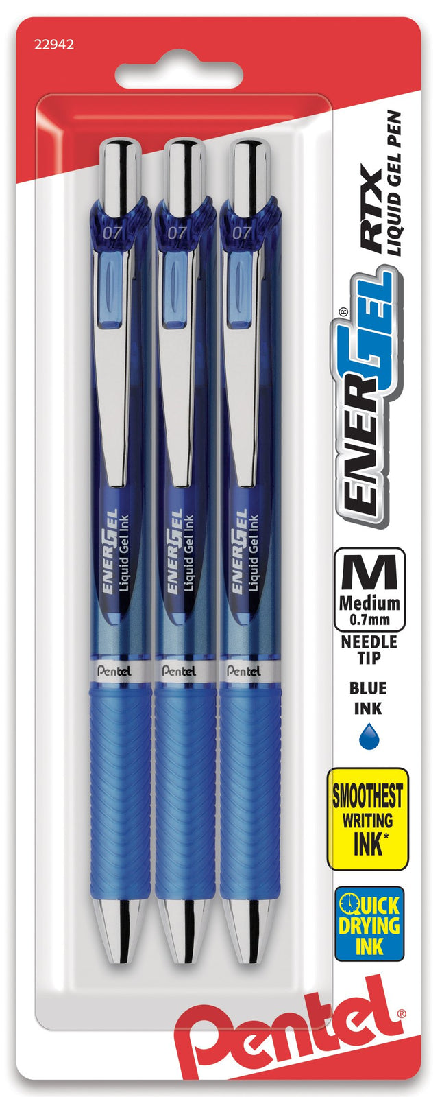 Pentel EnerGel Deluxe RTX Retractable Liquid Gel P