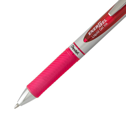 EnerGel RTX Retractable Liquid Gel Pen Medium Line 2/Pkg-Pink & Violet