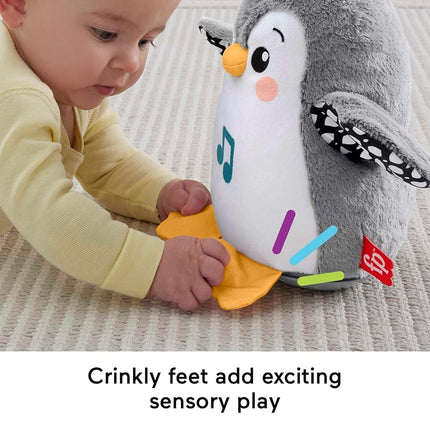 Fisher-Price Flap & Wobble Penguin, Plush