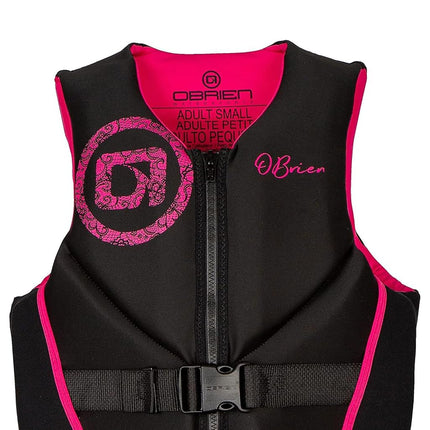 O'Brien Women's Traditional Neoprene USCGA Life Jacket, Pink, X-Small