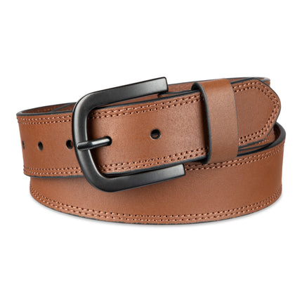 Dickies Men's Casual Leather Belt, Tan, 42W