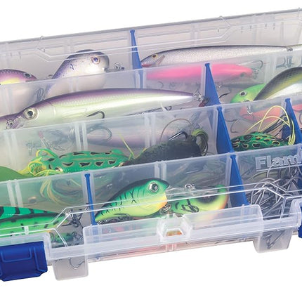 Flambeau 4007 Tuff Tainer See-Through Storage Box, 6 Fixed Compartments, 10 Zerust Dividers