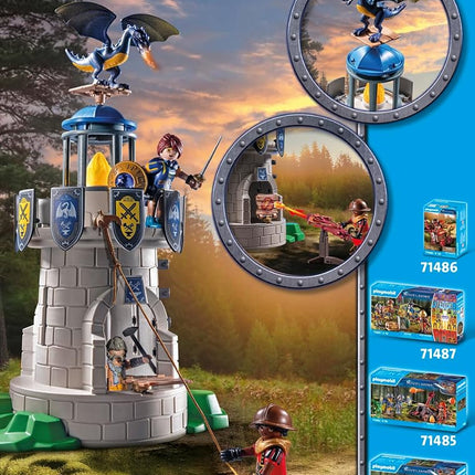 Playmobil Knight's Tower with Blacksmith and Dragon