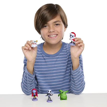 Just Play Disney Tim Burton's The Nightmare Before Christmas Collectible Figure Set, Kids Toys for Ages 3 Up