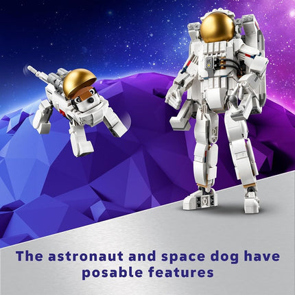 LEGO® Creator Space Astronaut 31152 Kids' Viper Jet Model Set, Space-Themed Toy for Boys and Girls Aged 9 Years Old and Over