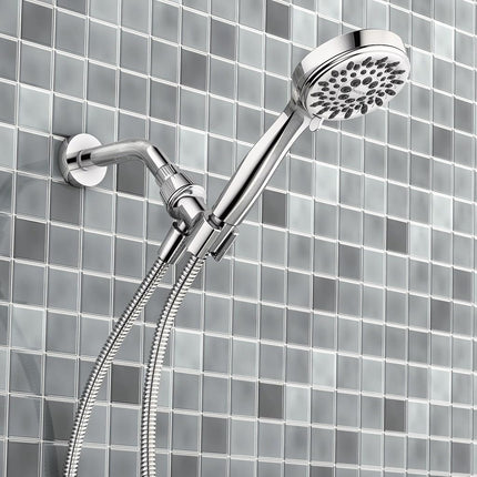 Moen 20016 Ignite Dual Hand Held and Multi Function Shower Head Combo Package with Hose and Diverter, Chrome