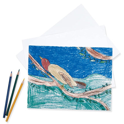 Pacon Drawing Paper, White, Heavyweight, 12" x 18"