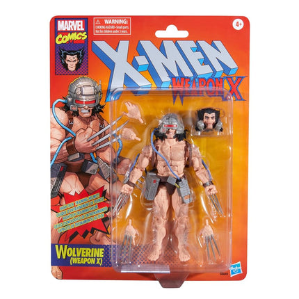 Marvel Legends Series Wolverine (Weapon X), Retro 