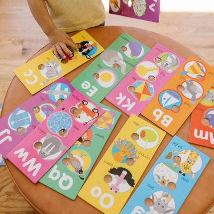 Melissa And Doug Poke-A-Dot Jumbo Alphabet Learning Cards