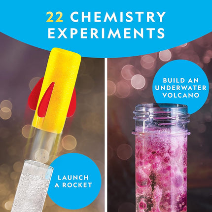NATIONAL GEOGRAPHIC Mega Science Lab - Science Kit Bundle Pack with 75 Easy Experiments, Featuring Earth Science, Chemistry, and Science Magic Activities for Kids