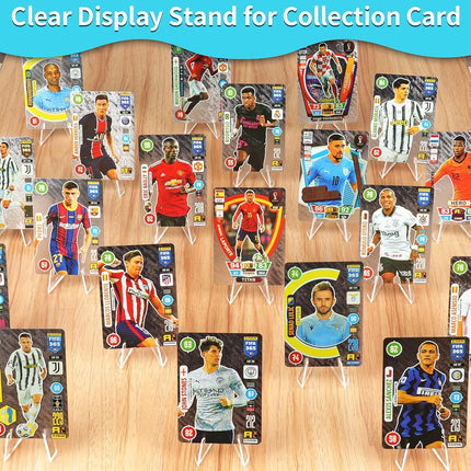 Reastar Card Display Stand, 20 Pcs Small Easel, Acrylic Card Holder, 2.2 in