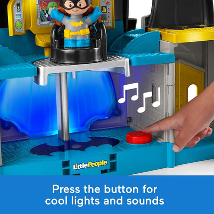 Fisher-Price Little People DC Super Friends Deluxe Batcave Playset