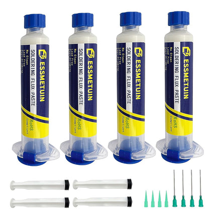 Essmetuin No Clean Soldering Flux Paste(4Pack), So