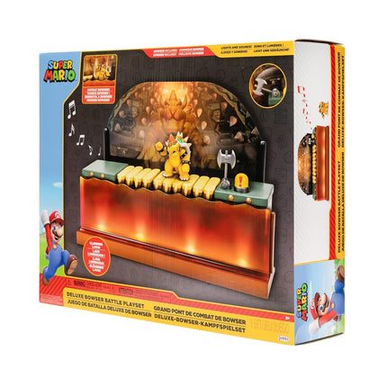 Super Mario Deluxe Bowser Battle Playset