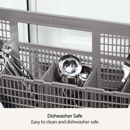 All-Clad 59918 Stainless Steel Measuring Spoons Cookware Set, 4-Piece, Silver