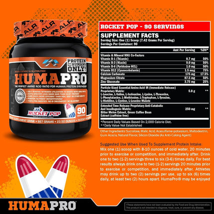 ALR Industries Humapro Rocket Pop, 1.8 Pound