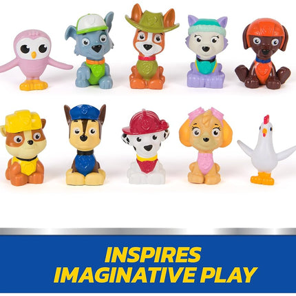Paw Patrol Rewards Box, 8 Mini Figures, 2 Animal Figures, 4 Sticker Sheets and 1 Pup Squad Racer, Kids Toys for Boys and Girls Ages 3 and Up