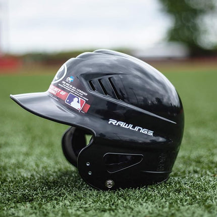 Rawlings Coolflo Molded Baseball Batting Helmet, Royal, One Size