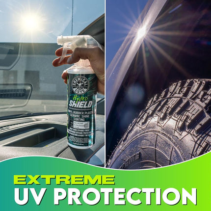 Chemical Guys HydroShield Vinyl, Rubber, Plastic Ceramic Shine Coating (16 oz)
