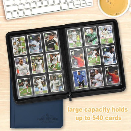 Foalgo Trading Card Binder, Card Collection Binder Album Folder with 720 Side Loading Pockets, 9 Pocket Trading Card Album Folder for TGC,MTG, Baseball Cards, Yugioh