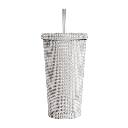 Paris Hilton Diamond Bling Water Tumbler with Lid 