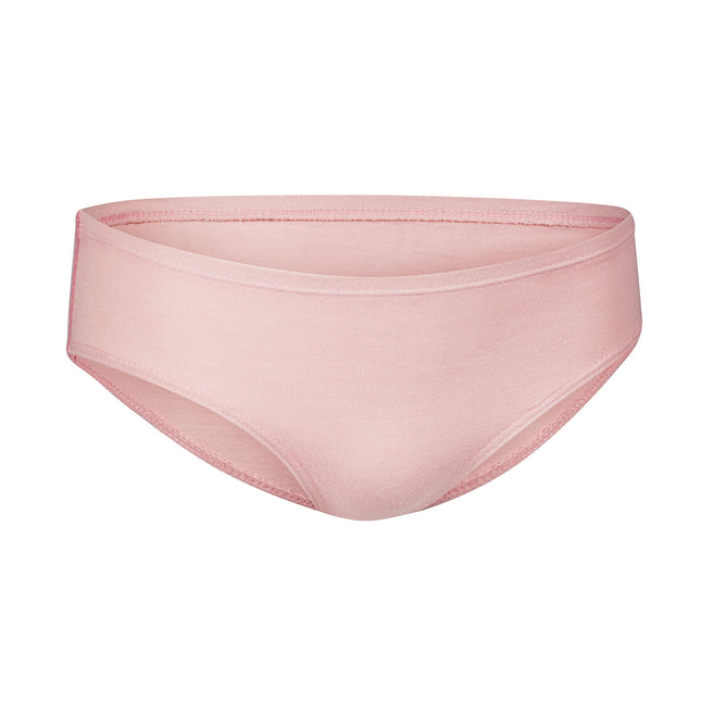 Hanes Girls Organic Underwear, Brief & Hipster, Toddler & Girl Sizes, Pure Comfort Organic 100% Cotton Panties, 8-Pack, Brief - Pink Blue Solids & Patterns, 14