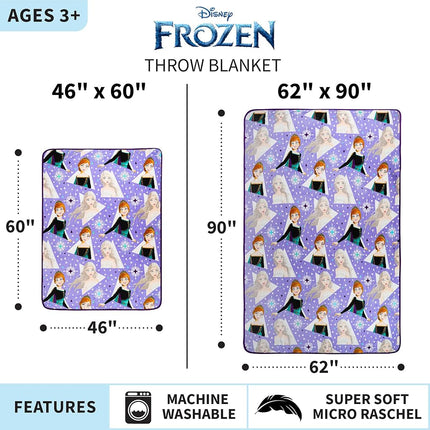 Franco - AT0468 Kids Bedding Super Soft Plush Throw Blanket, 46" x 60" Twin Size, Baby Shark
