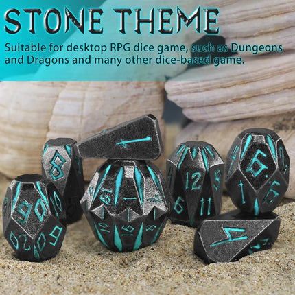 FONVGOGO DND Dice Set for Dungeons and Dragons Role Playing Game