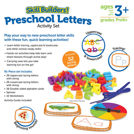 Learning Resources Skill Builders! Maternelle Lettres