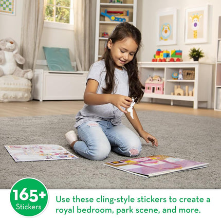 Reusable Sticker Pad - Princess Castle: Activity Books - Coloring/Painting/Stickers