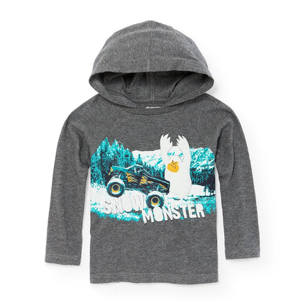 Sudadera gráfica con capucha para niño The Children's Place, H/T Eclipse 87481, 12-18 MESES