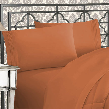 Elegant Comfort 1500 Thread Count Wrinkle & Fade R