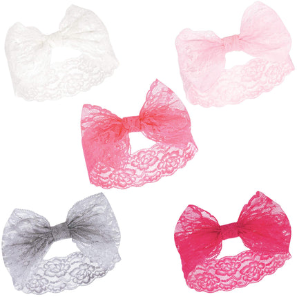 Hudson Baby Unisex Cotton and Synthetic Headbands,