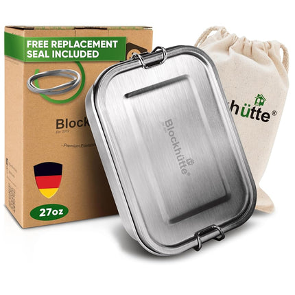 Blockhuette Premium Stainless Steel Lunch Boxes I 