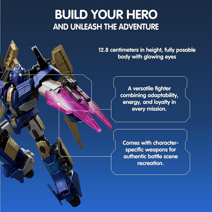 Blokees Figures - Transformers (Model Kit) 71164 - Classic Class(CC) 14-ONE-Sentinel Prime （Luminous Eyes）