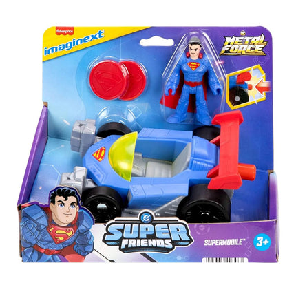 Imaginext DC Super Friends Metal Force Supermobile Vehicle