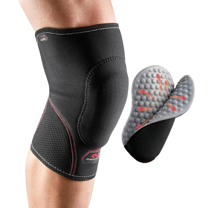 McDavid Knee Pad with Sorbothane Insert (Black, Me