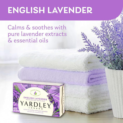 YARDLEY English Lavender Boxed Soap, 120 g