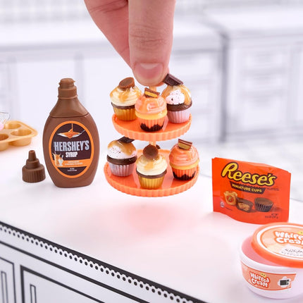 MGA's Miniverse Make It Mini Food - Brunch Multipack, Hershey Mini Collectibles, DIY, Resin Play, Replica Food, Suitable for Collectors & Kids Ages 8+, NOT Edible