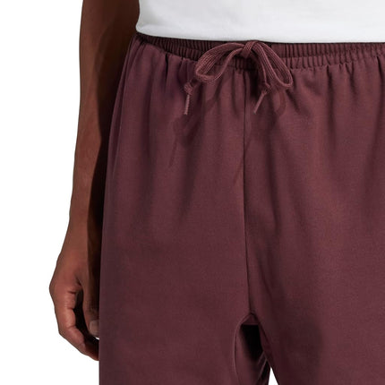 adidas Men's Essentials Linear Single Jersey 7" Shorts, Aurora Ruby/White, M Tall