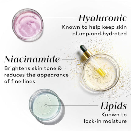 Olay Nourishing and Moisturizing Body Lotion for Women with Hyaluronic Acid, Long-lasting Moisture Supply, Vitamin E and Vitamin B3 Complex, Rapid Formula, 480 ml (1 Piece)