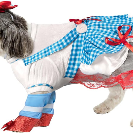 Rubie's Costume Wizard of Oz Pet Costume, Gingham, Small US