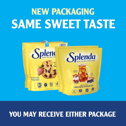 Splenda No Calorie Granulated Sugar Substitute Sweetener 357.5 g (Pack of 2)